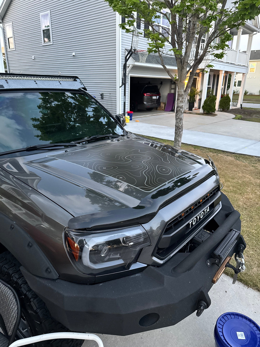 2005-15 Toyota Tacoma Hood Stamp