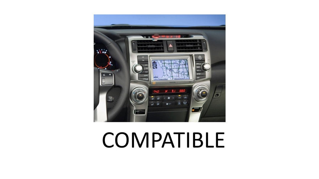 AJT Design Climate Knobs - RED for 4Runner Dual Zone (2010-2024)