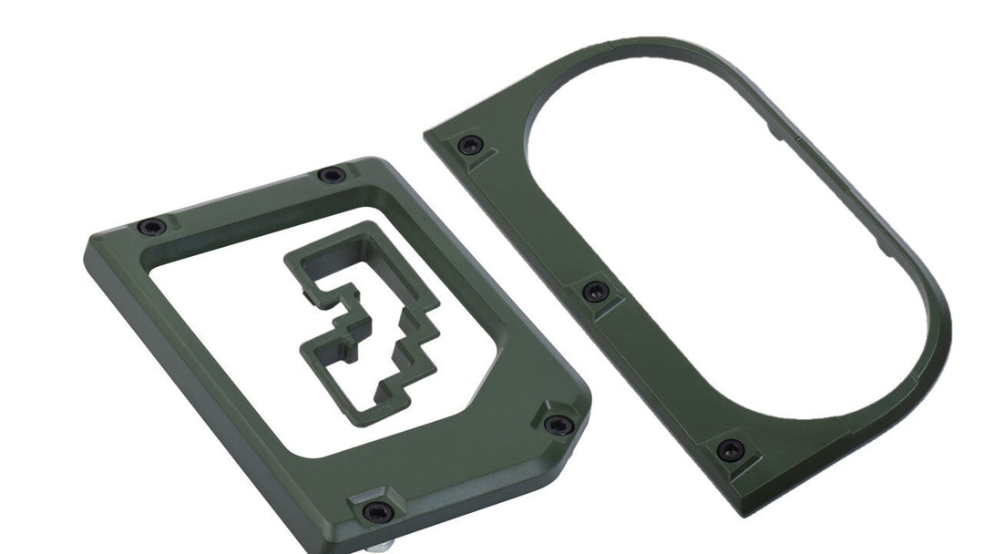 AJT Design Cup Holder/Shifter/Shift Gate Trim Rings- ARMY GREEN for Tundra (2014-2021)