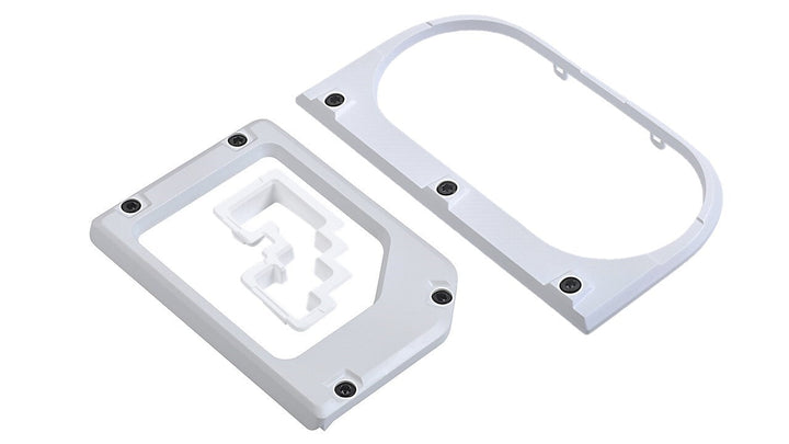 AJT Design Cup Holder/Shifter/Shift Gate Trim Rings- WHITE for Tundra (2014-2021)