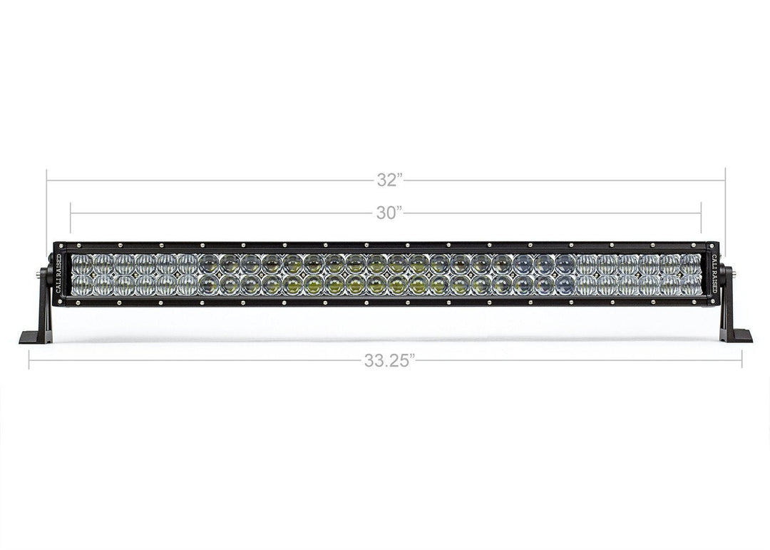Cali Raised LED 32" Upper Grille LED Light Bar Brackets Kit for Tacoma (2016-2023)