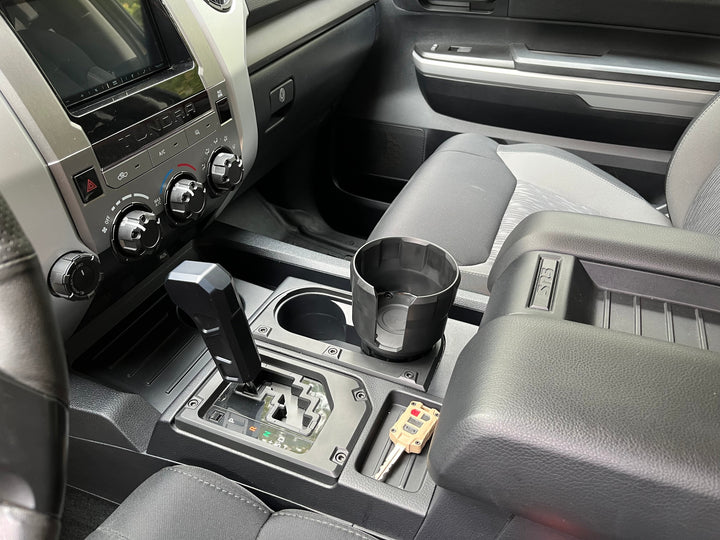 AJT Design Oversize Cup Holder- LUNAR ROCK for Tundra (2014-2021)