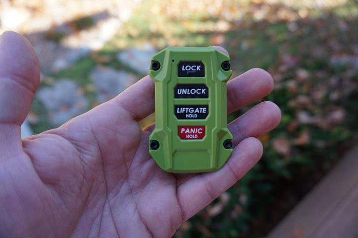 AJT Design Injection Fob IF016- GREEN RUSH for RAV4 (2019) & 4Runner (2022-2024)