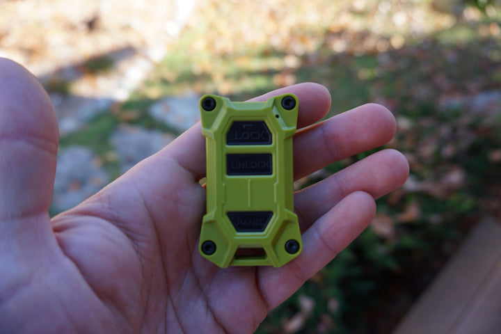 Injection Fob IF014 (V2 Toyota) - ELECTRIC GREEN