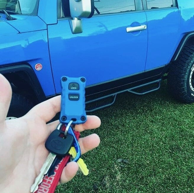 AJT DESIGN Injection Fob IF005 - BLUE for FJ Cruiser (2007-2014) & Tundra (2000-200^)