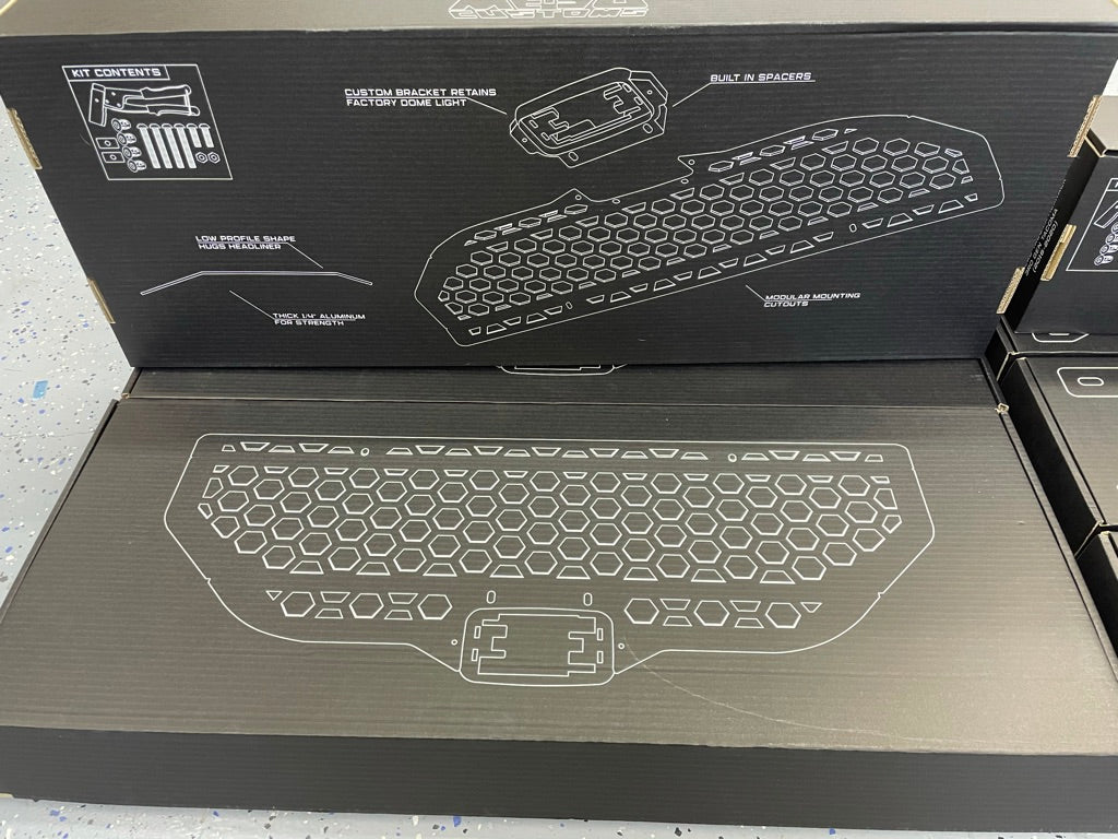 Meso Customs Overhead HexRack - SUNROOF models for Tacoma (2016-2023)