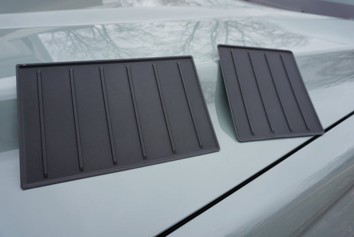 AJT Design Center Console Tray Liner- 1PC BLACK for Tundra (2022+)