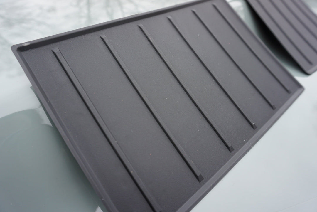 AJT Design Center Console Tray Liner- 1PC BLACK for Tundra (2022+)