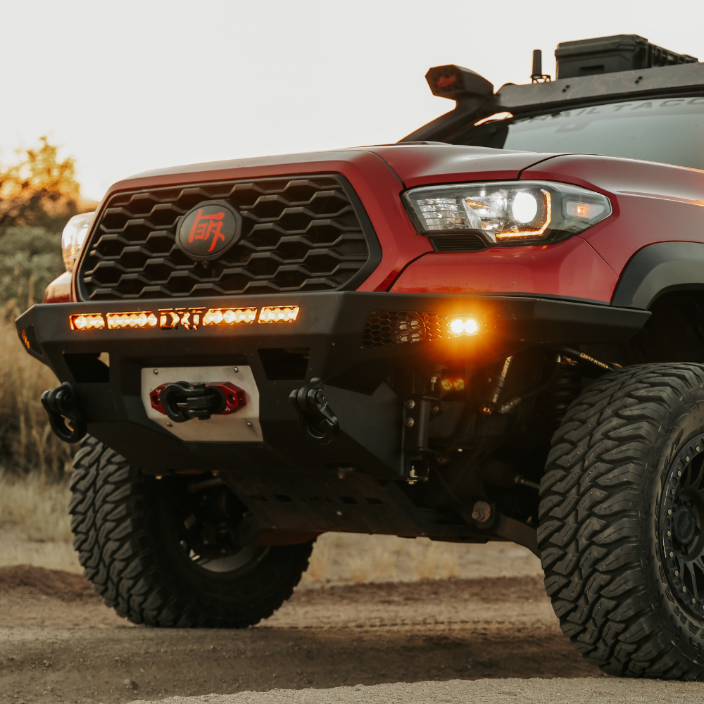 DRT Fabrication Plated Front Bumper for Tacoma (2016-2023)