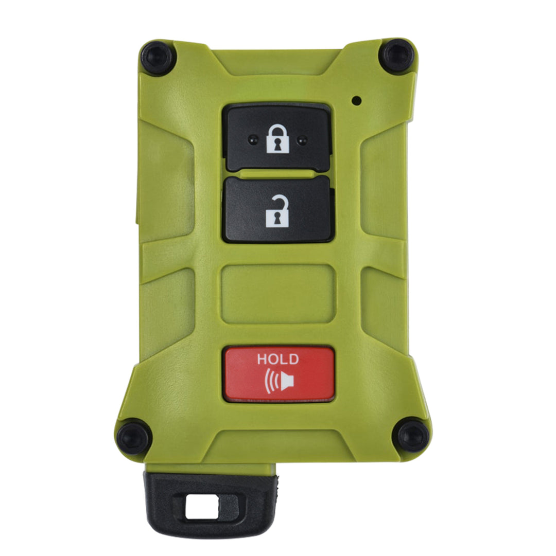 AJT Design Injection Fob IF002 (V1 Toyota) - ELECTRIC GREEN