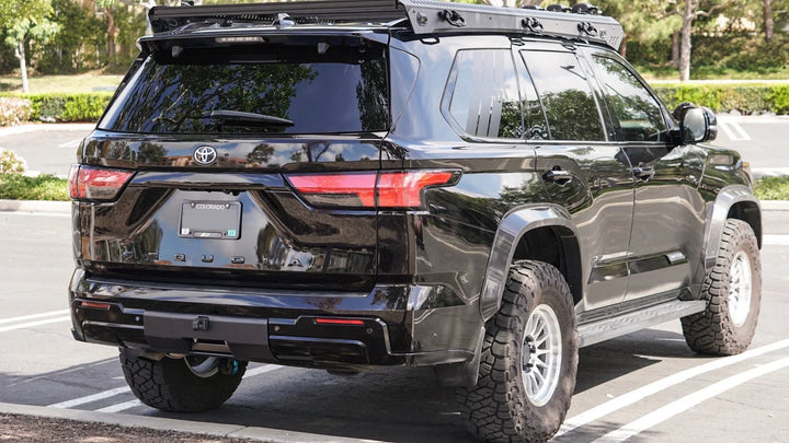 2023-Current Toyota Sequoia Rear Hitch Skid Cover/Rear Recovery Point