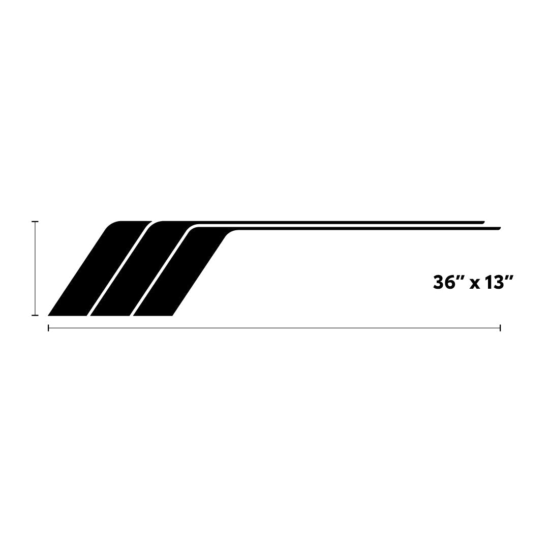 Universal Retro Side Stripes