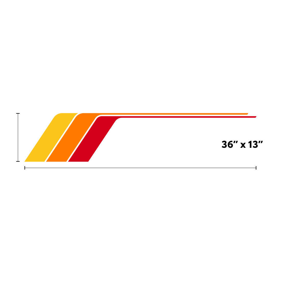 Universal Retro Side Stripes