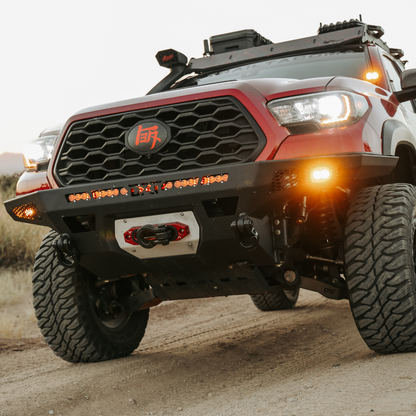 DRT Fabrication Plated Front Bumper for Tacoma (2016-2023)