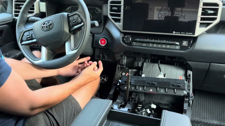 Start Button Ring (2022+ Tundra/2024+ Tacoma) - RED
