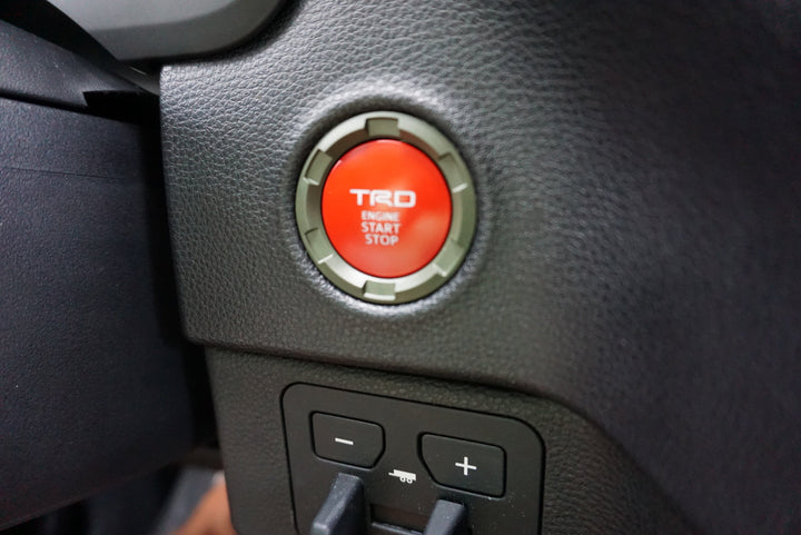 Start Button Ring (2022+ Tundra/2024+ Tacoma) - ARMY GREEN
