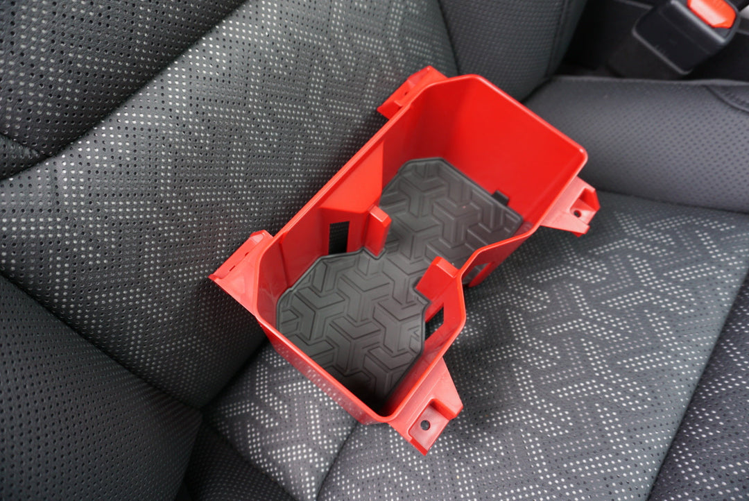 AJT Design Oversize Cup Holder- RED for Tundra (2022+)