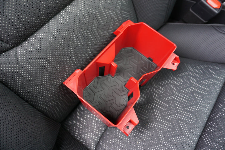 AJT Design Oversize Cup Holder- RED for Tundra (2022+)