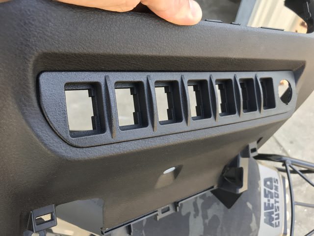 Meso Customs Lower switch panel for Tacoma (2016-2023)