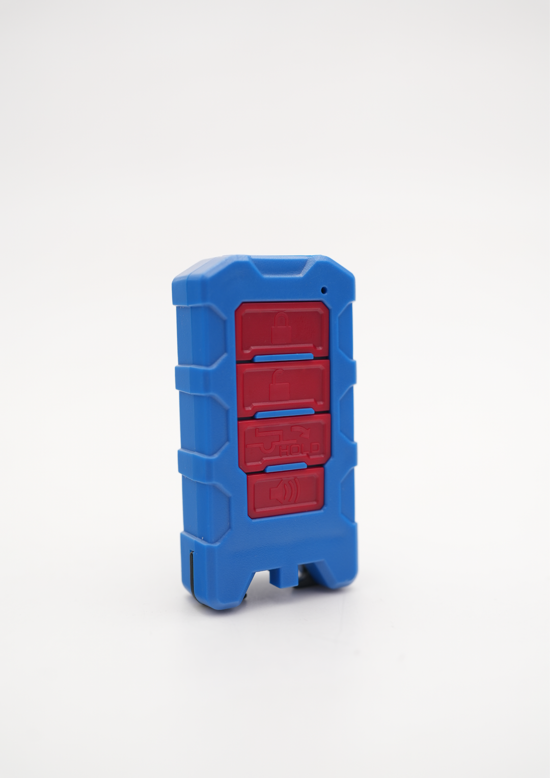 Meso Customs Minimalist Key Fob V3 - Red Buttons for Tacoma (2024+), Tundra (2022+), Sequoia (2022+) & 25+ 4runner