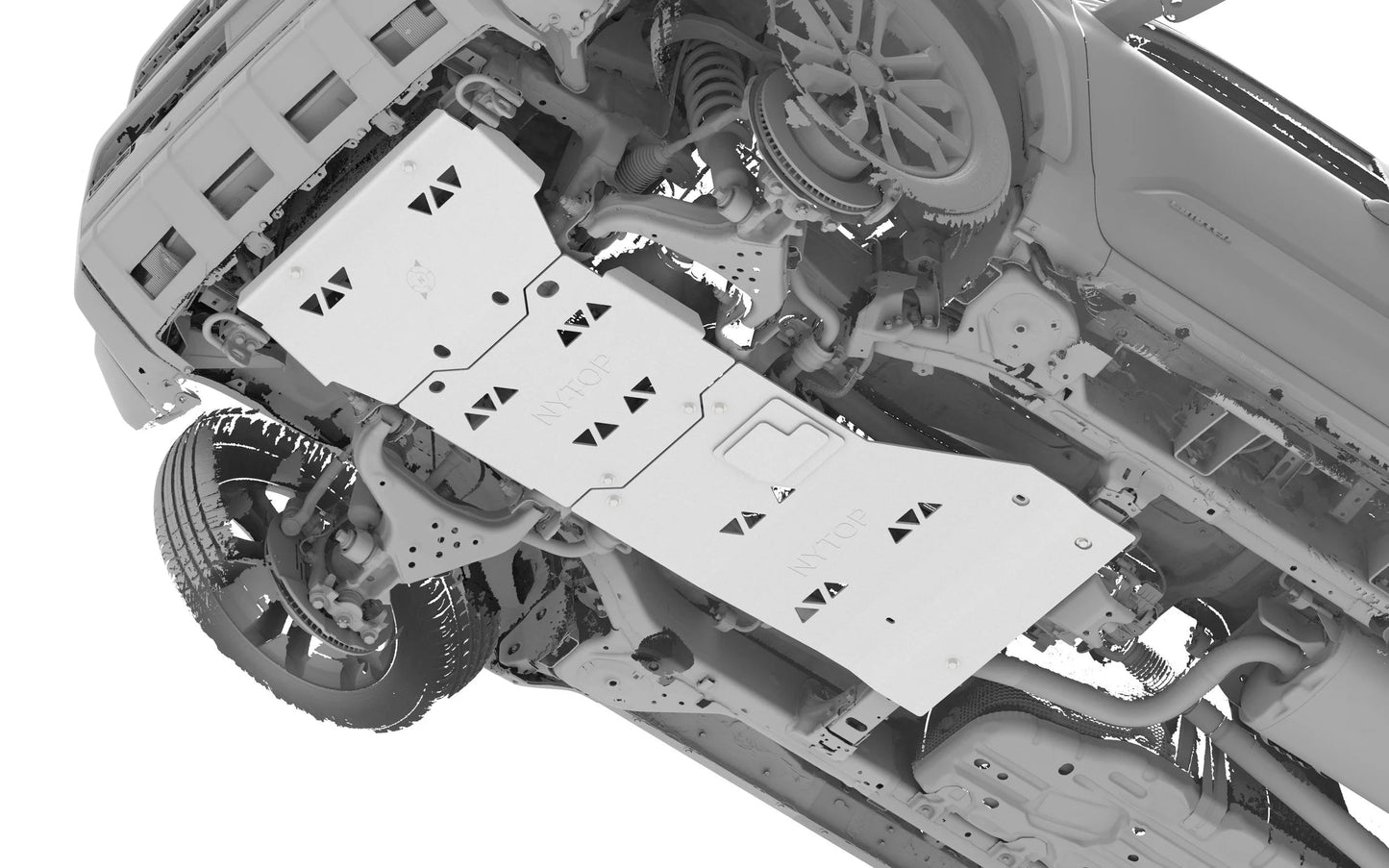 Nytop Skid Plate Assembly for 4Runner (2025+)
