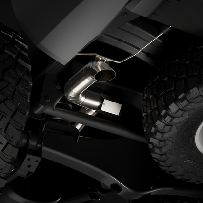 Nytop Titanium Axle Dump Exhaust for Land Cruiser & GX550 (2024+)