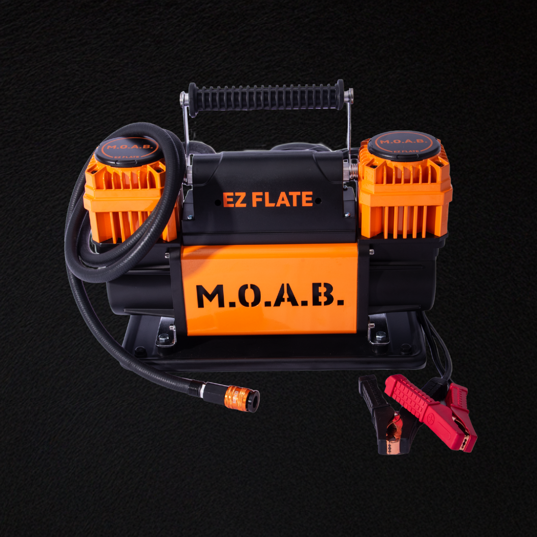 EZ Flate M.O.A.B. - 10.6 CFM Portable Dual Air Compressor