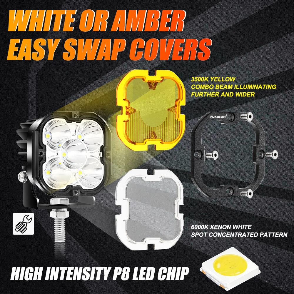 Baja 686 Industries LLC Fog Light Conversion Kit (Combo LED) for Tacoma (2012-2022)
