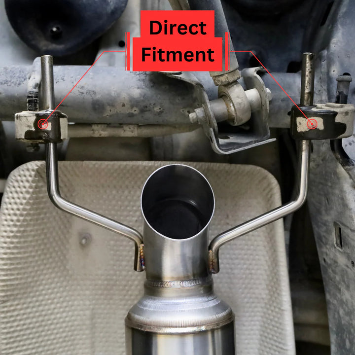 Carven Exhaust High Clearance Dump Exit Exhaust System for 4Runner (2003-2024)
