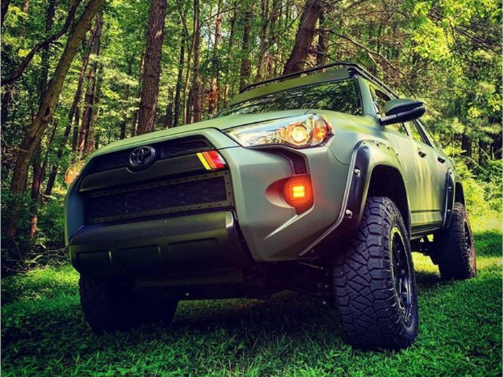 Cali Raised LED LED Fog Light Pod Replacements Brackets Kit 4Runner (2010-2024)