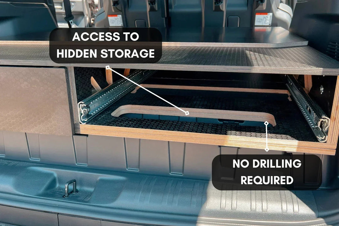 Land Cruiser 250 | Dual Drawer Storage System & Bed Platform | Toyota 2024+ LC250