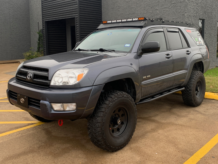 Cali Raised LED Trail Edition Bolt On Rock Sliders For 4Runner (2003-2009)