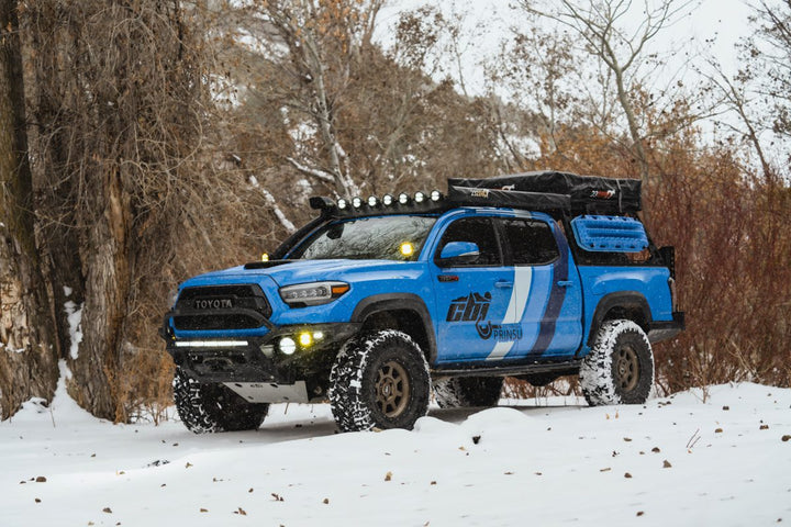Prinsu Special Edition Cab Rack with Toyota Desert Air Intake for Tacoma (2005-2023)