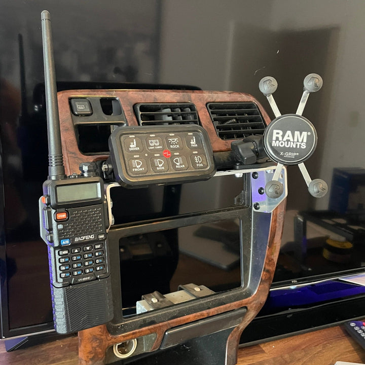 TEQ Offroad Phone Dash Mount Modular Accessory Mount (MAM) for 4Runner (1996-2002)