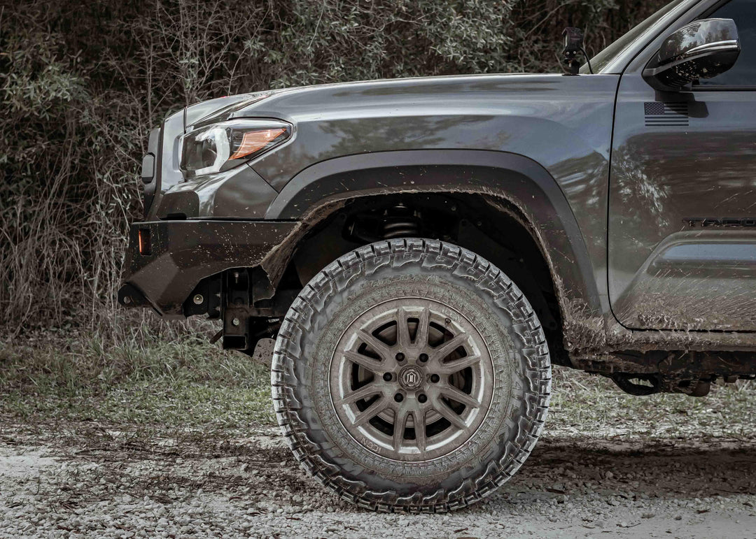Backwoods Adventure Mods Hi-Lite Overland Front Bumper [No Bull Bar] for Tacoma (2016-2023)