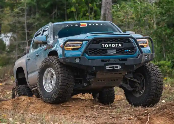 Hi-Lite Overland Toyota Tacoma Front Bumper 3rd Gen (2016-2023) [Bull Bar]