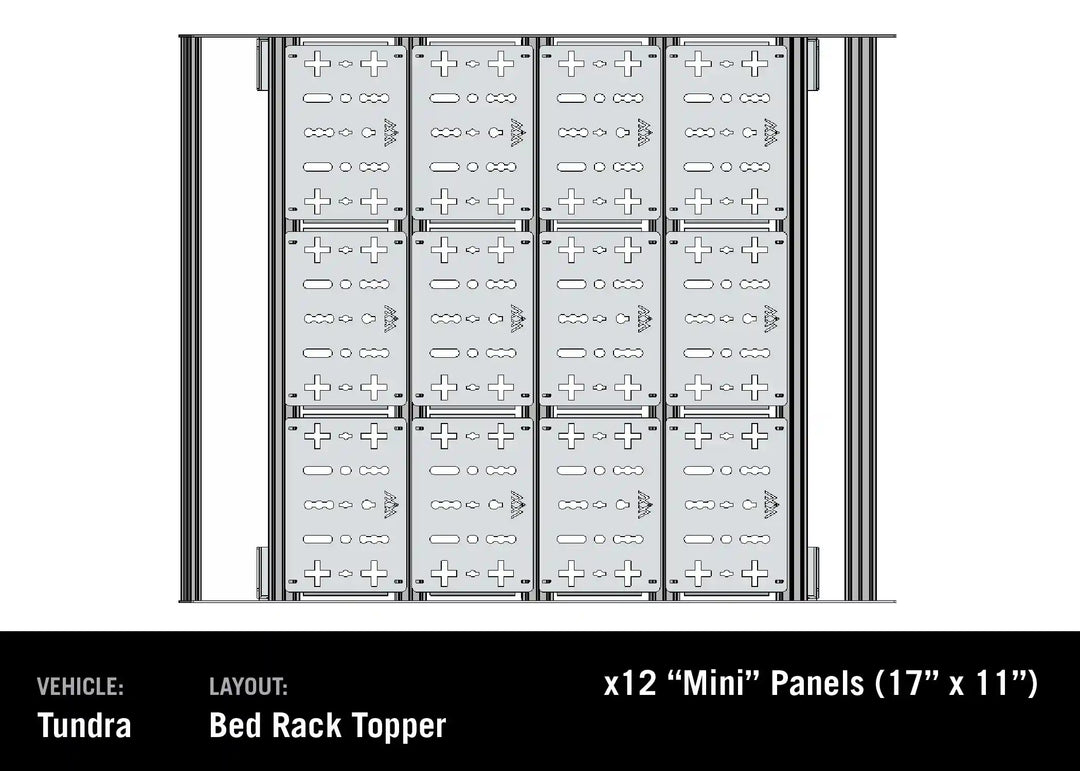 Toyota Tundra Bed Rack - DRIFTR Topper (Add-on)