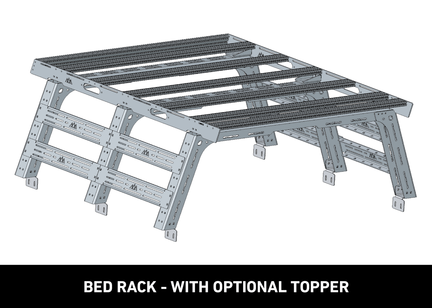 Backwoods Adventure Mods Bed Rack - Full Height for Tundra (2007-2025)
