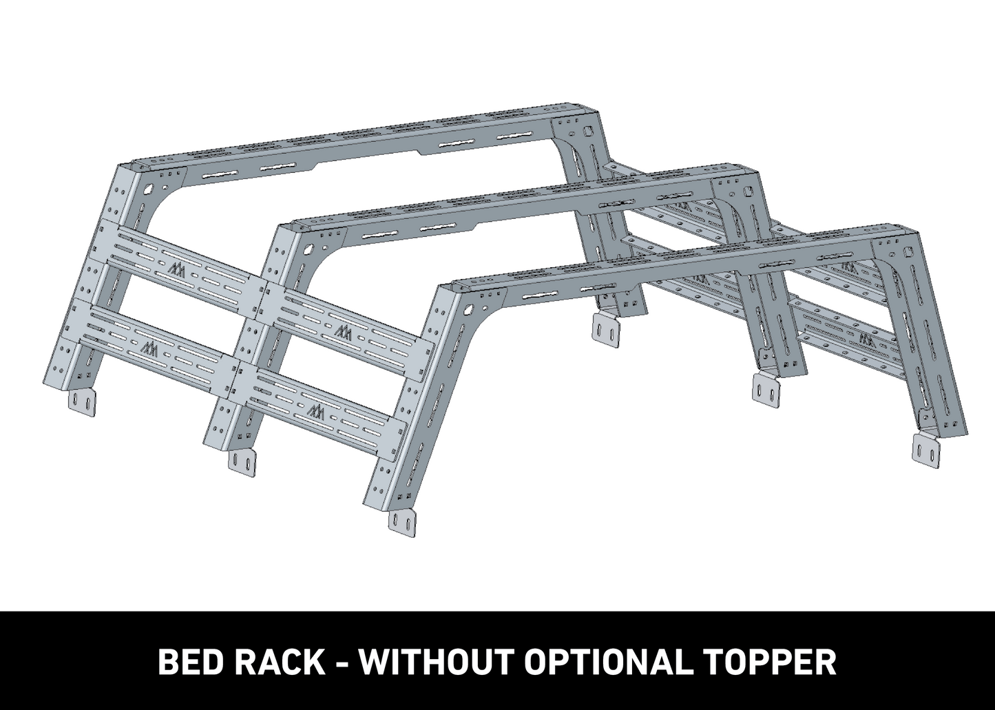 Backwoods Adventure Mods Bed Rack - Full Height for Tundra (2007-2025)