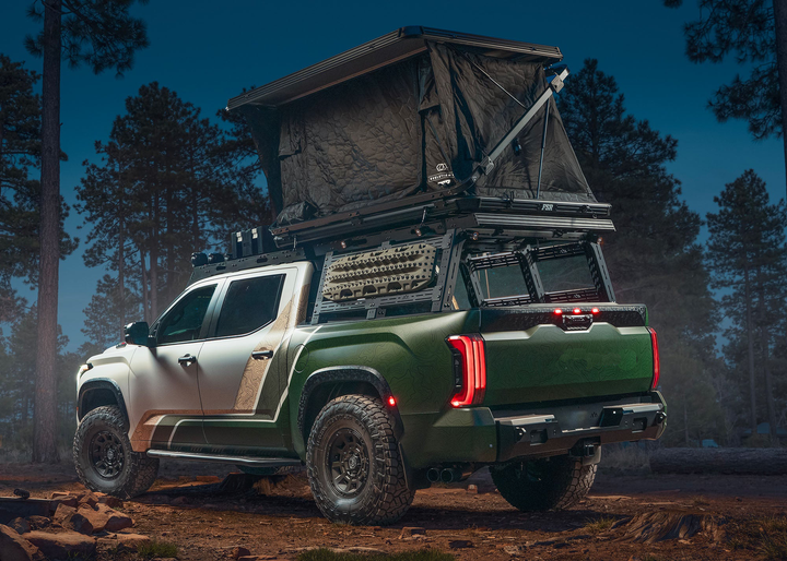 Backwoods Adventure Mods Bed Rack - Full Height for Tundra (2007-2025)