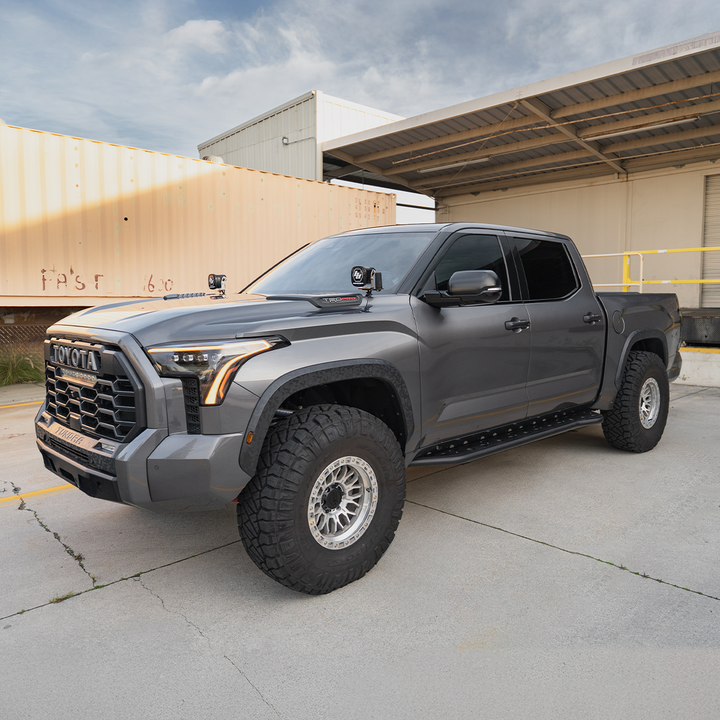 Cali Raised LED Rock Sliders For Tundra  (2022+)