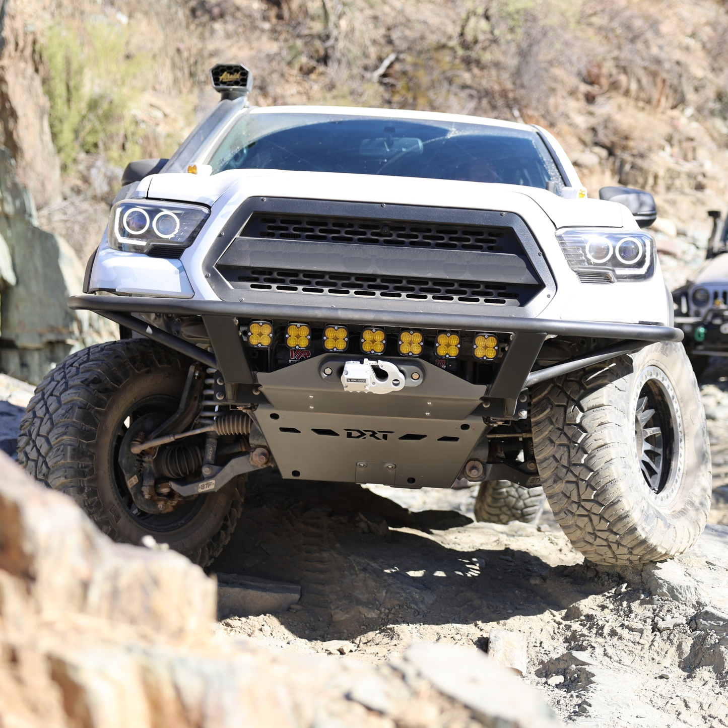 DRT Fabrication Crossmember Delete Front Bumper for Tacoma (2016-2023)