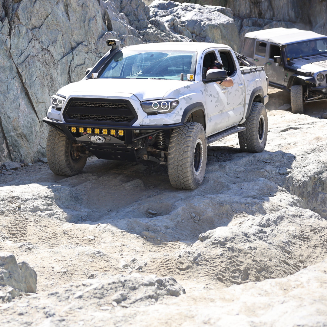 DRT Fabrication Crossmember Delete Front Bumper for Tacoma (2016-2023)