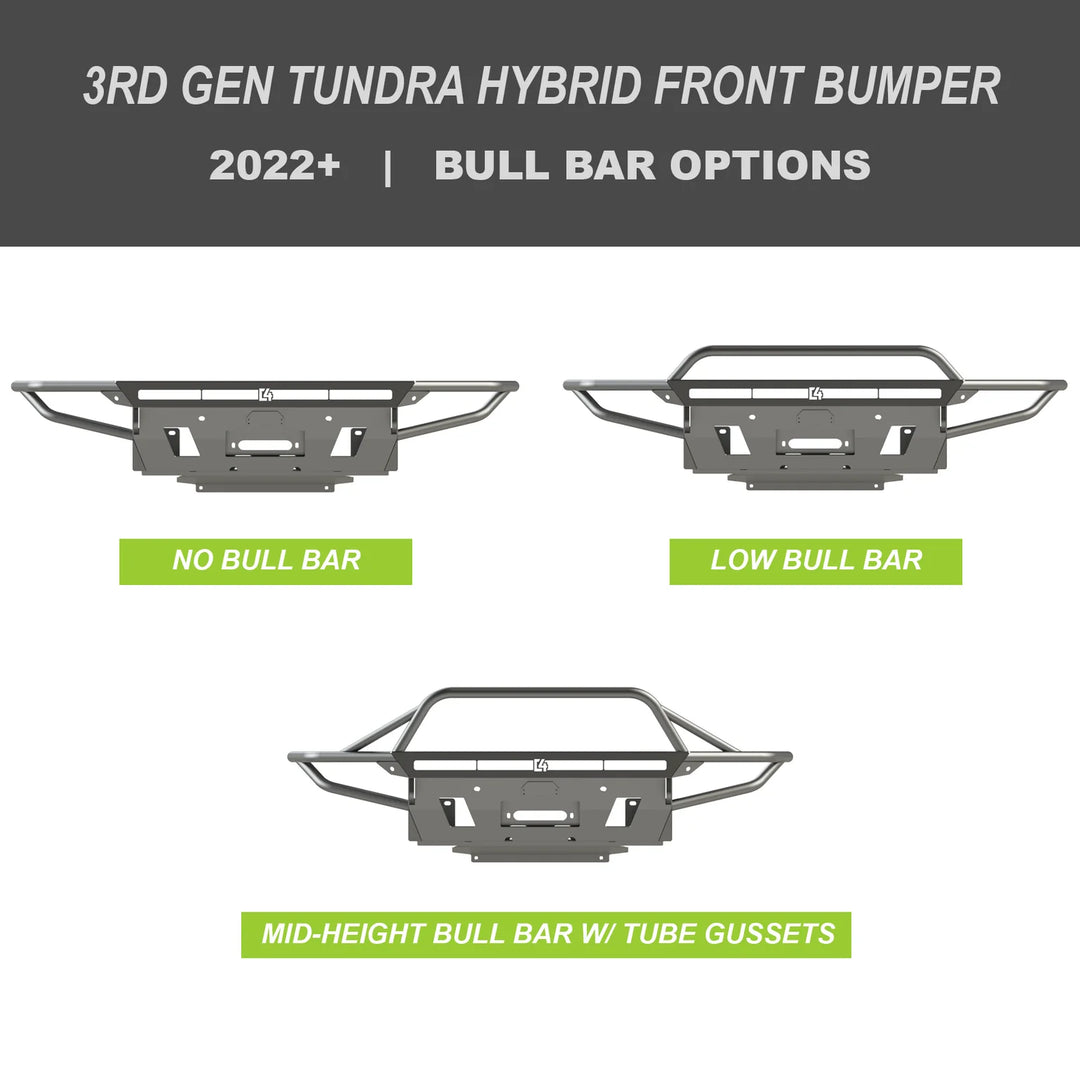 C4 Fabrication Hybrid Series Front Bumper for Tundra (2022+)