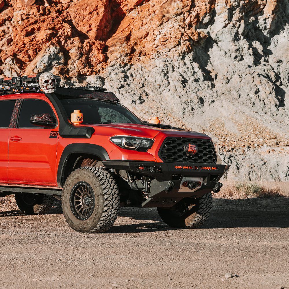 DRT Fabrication Plated Front Bumper for Tacoma (2016-2023)