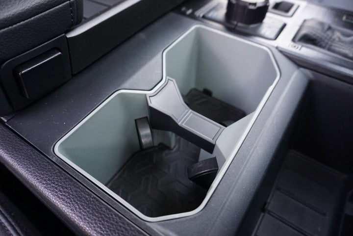 AJT Design Cup Holder Insert- BLACK for Tundra (2022+)