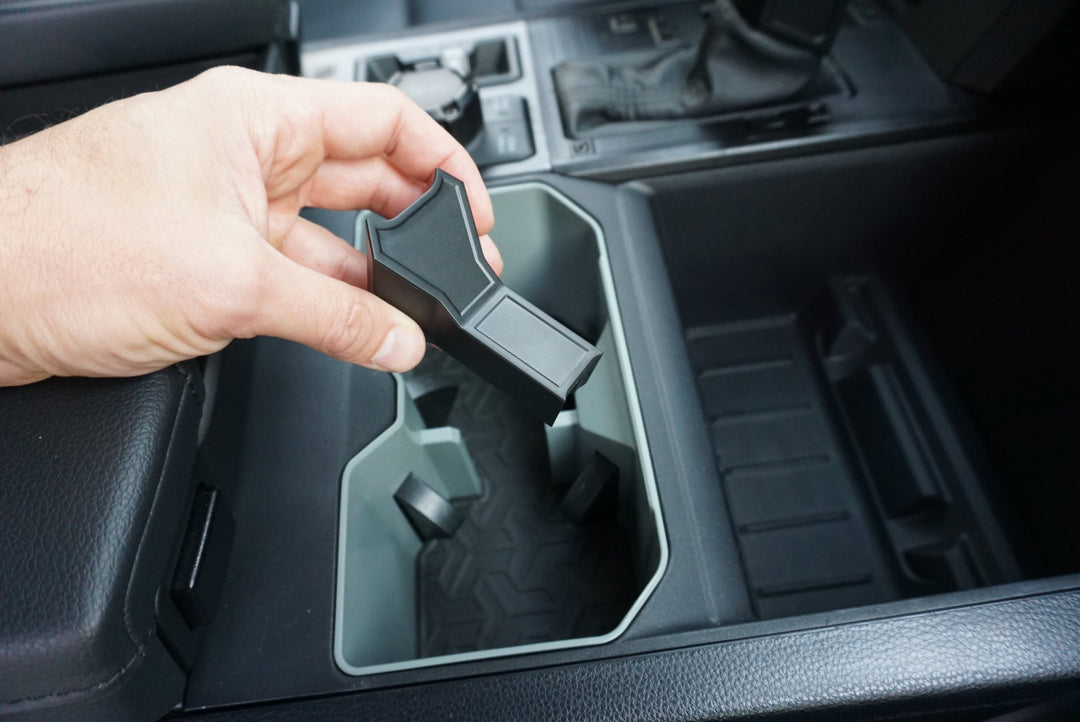 AJT Design Cup Holder Insert- BLACK for Tundra (2022+)