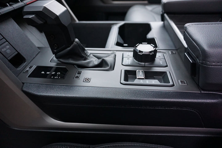 AJT Design Center Console Panel- BLACK for Tundra (2022+)