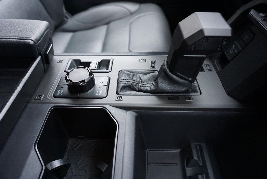 AJT Design Center Console Panel- BLACK for Tundra (2022+)