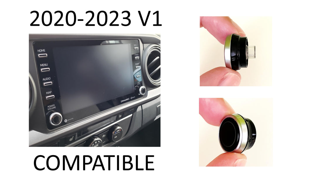 Radio Knobs (2020-2023 Tacoma V1) - CEMENT